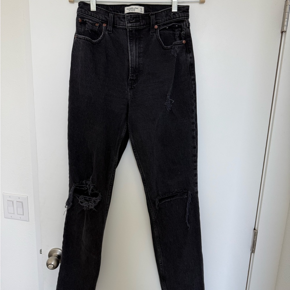 Abercrombie & Fitch 90s straight ultra high rise